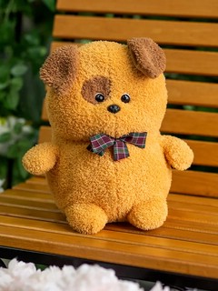 Мягкая игрушка Пухляшик-кудряшик Собачка, 28 см, Fancy 5