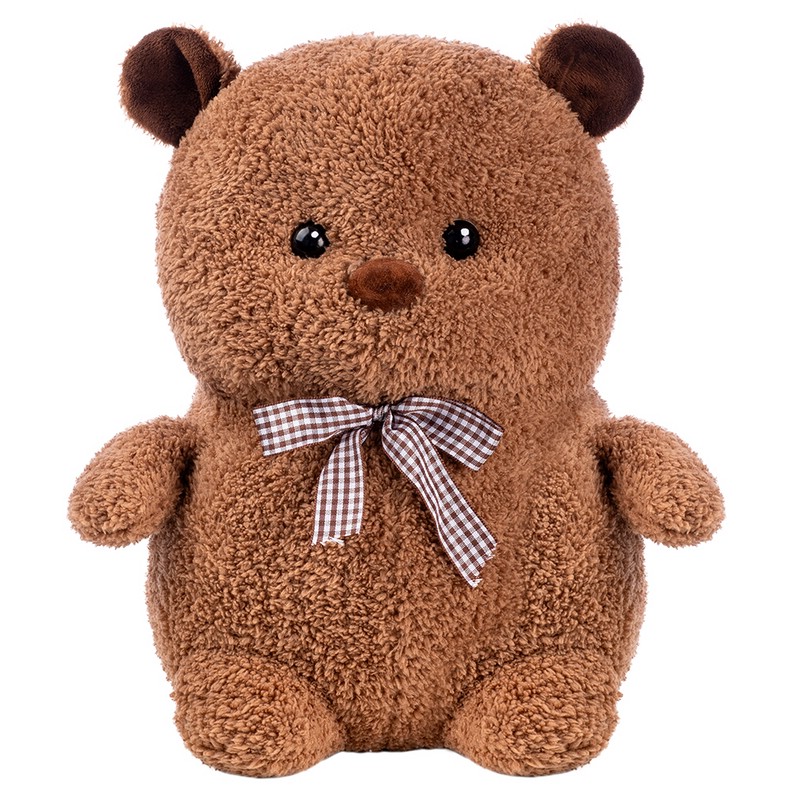 Мягкая игрушка Пухляшик-кудряшик Мишка, 28 см, Fancy