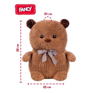 Мягкая игрушка Пухляшик-кудряшик Мишка, 28 см, Fancy 6