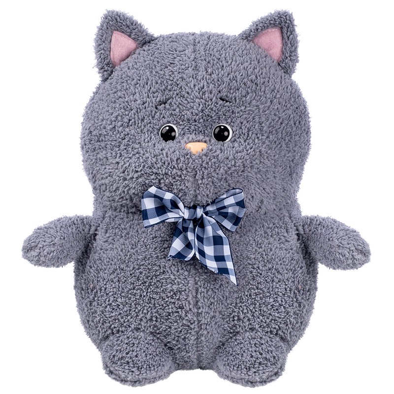 Мягкая игрушка Пухляшик-кудряшик Кот, 28 см, Fancy