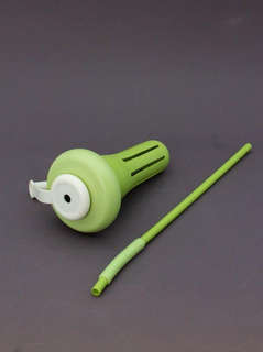 Бутылка с трубочкой 'Ice cream' 1400 мл, зелёная 4