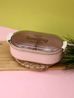 Ланчбокс 'Smiling' 1200 мл, розовый 2