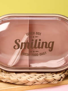 Ланчбокс 'Smiling' 1200 мл, розовый 4