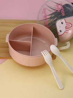 Ланчбокс «Cute animals» 1000 мл, розовый 5