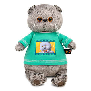 Басик в лонгсливе с принтом 'Мультсериал', 19 см, Budi Basa