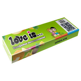 Жевательная конфета  Love is..., дыня-ананас, 20г