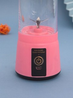 Блендер портативный USB 'Juicy' 24х8 см, розовый 4