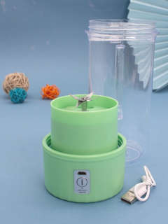 Блендер портативный USB 'Juice anywhere' зеленый, 20х8 см 5