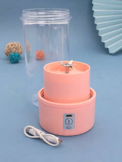 Блендер портативный USB 'Juice anywhere' розовый, 20х8 см 4