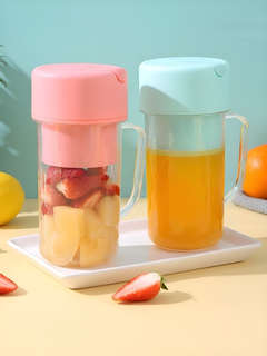 Блендер портативный USB 'Juice anywhere' розовый, 20х8 см 5