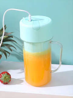 Блендер портативный USB 'Juice anywhere' розовый, 20х8 см 6