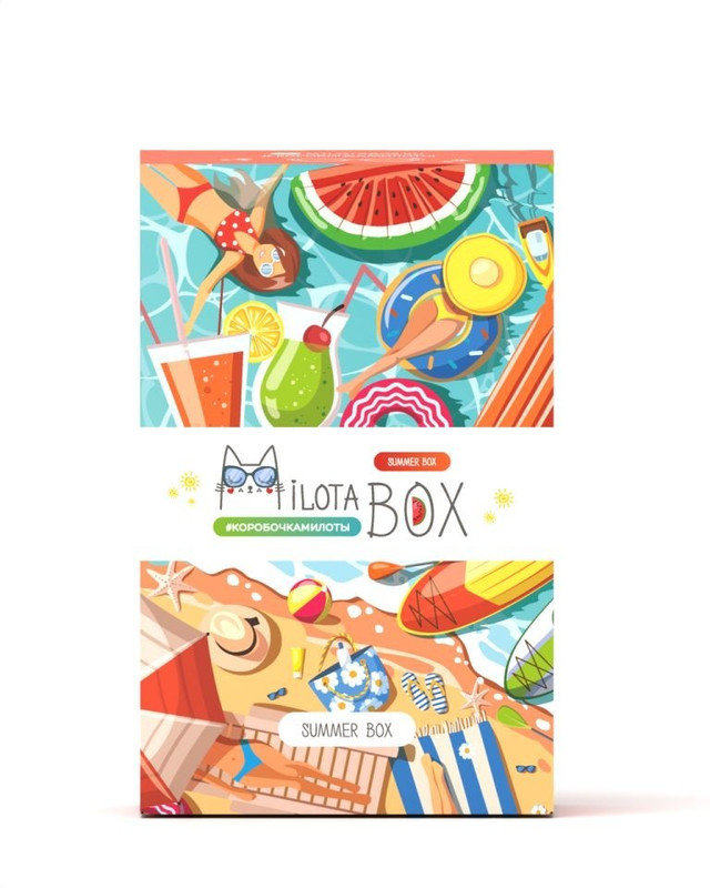 Подарочный набор MilotaBox mini 'Summer Box' коробочка милоты