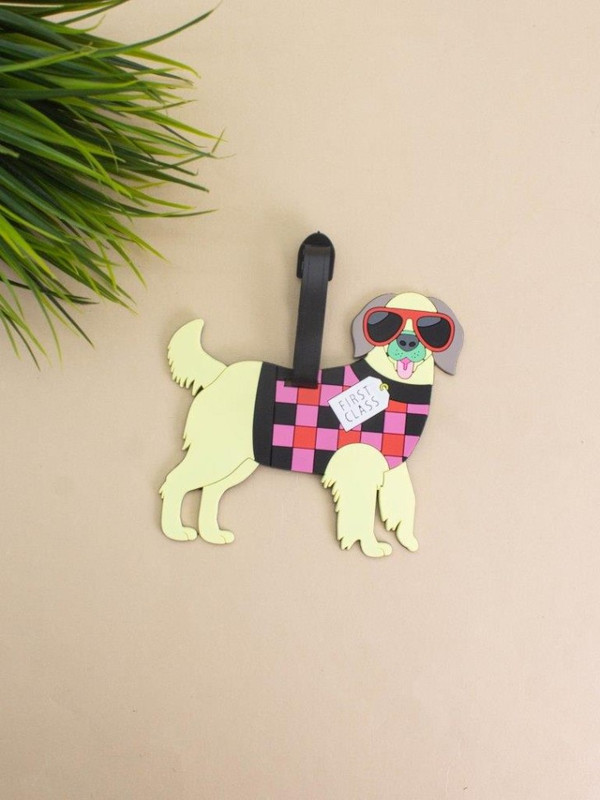 Бирка для багажа 'Dog glasses'