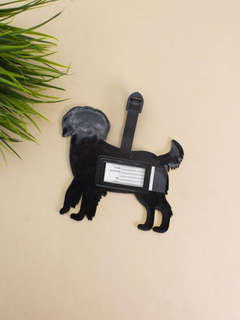 Бирка для багажа 'Dog glasses' 2