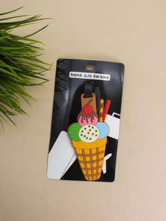 Бирка для багажа 'Ice cream cone' 2