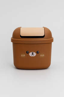 Мусорное ведро настольное 'Bear' коричневый