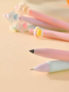 Набор ручка пиши-стирай + вечный карандаш 'Cute paw' ассорти. Цена за 1 набор 3