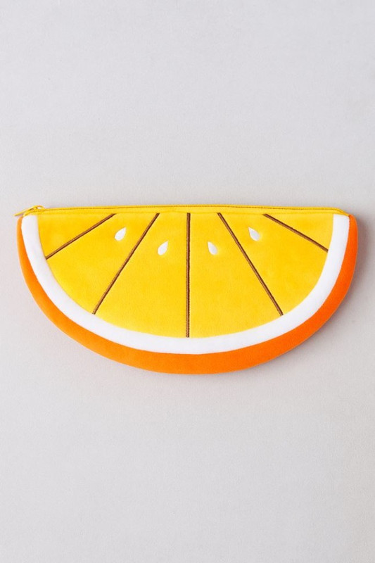 Пенал плюшевый 'Orange' (апельсин)