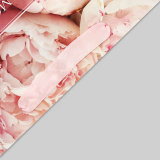 Пакет подарочный ламинированный с широким дном, «Самой красивой», 25x19x18 см 3