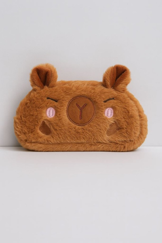 Пенал плюшевый 'The capybara is sleeping'