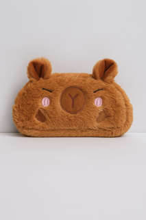 Пенал плюшевый 'The capybara is sleeping'