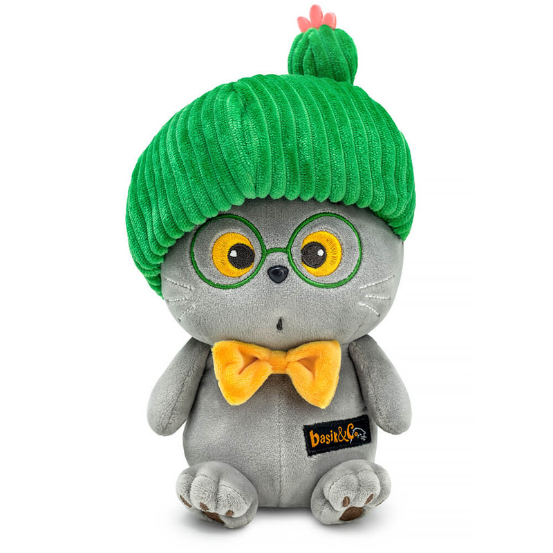 Кот Басик 'Ботаник' 16 см, Коллекция Эмоции, Budi Basa