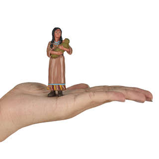 Набор фигурок 'Индейцы, мать с ребёнком' KONIK 4