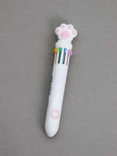 Разноцветная ручка 10 в 1 'Белая пушистая лапка' 2