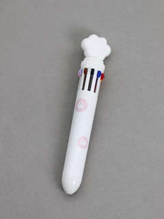 Разноцветная ручка 10 в 1 'Белая пушистая лапка' 4