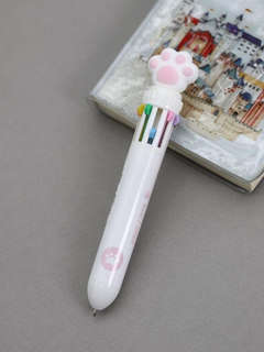 Разноцветная ручка 10 в 1 'Белая пушистая лапка' 5