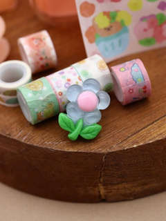 Набор декоративного скотча 6 шт. с диспенсером 'Suitcase' 6