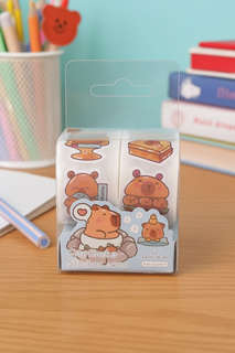 Набор декоративного скотча 'Capybara fishing'