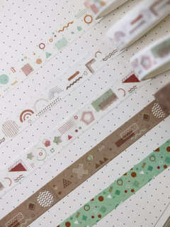 Набор декоративного скотча 'Designer prints', 5 шт. 4