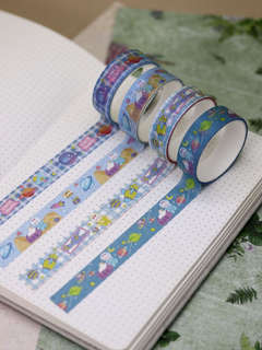 Набор декоративного скотча «Planet rabbit» 3