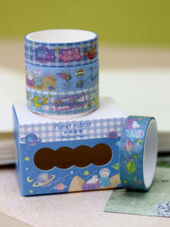 Набор декоративного скотча «Planet rabbit» 4