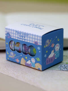 Набор декоративного скотча «Planet rabbit» 5