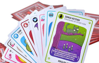 Настольная игра Взрывные котята: Зомби-котята 4