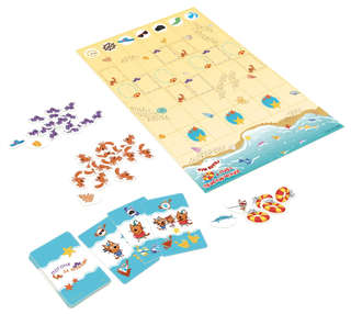 Настольная игра 'Три кота и море приключений: Погоня за крабами' 3