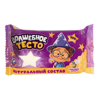 Тесто для лепки Волшебное тесто, 100 г, в ассортименте. Цена ...