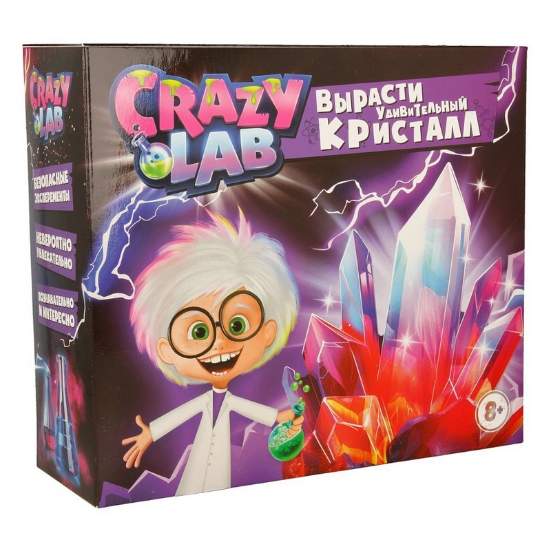 Набор опытов 'Кристальная лаборатория'