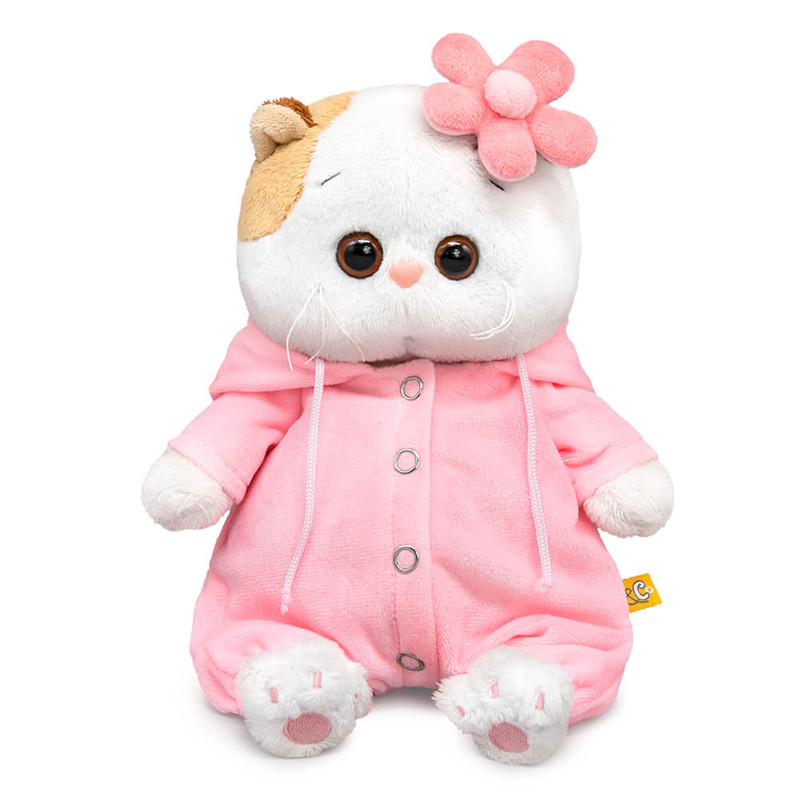 Ли-Ли baby в комбинезоне и с цветочком, 18 см, BudiBasa