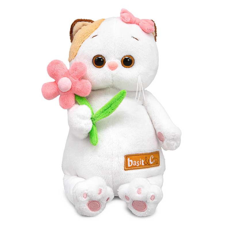 Кошечка Ли-Ли с цветочком, 'Мультсериал', 18 см, BudiBasa