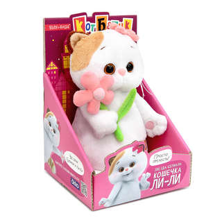 Кошечка Ли-Ли с цветочком, 'Мультсериал', 18 см, BudiBasa 4