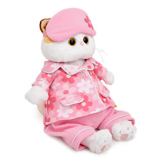 Кошечка Ли-Ли в пижаме с принтом 'Цветочек', 24 см, BudiBasa 2
