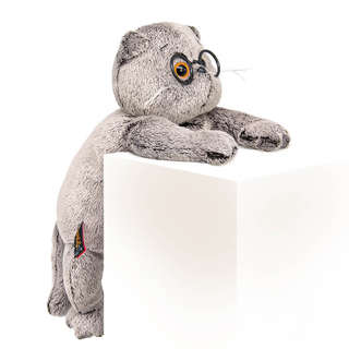 Кот Басик в очках, 27 см, BudiBasa