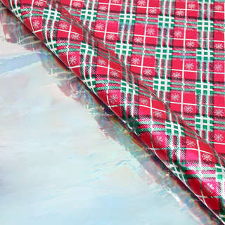 Плёнка упаковочная «Клетка», 100 х 70 см