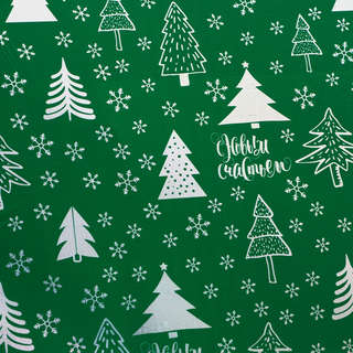 Плёнка упаковочная «С Новым годом», голография, 100x70 см 3