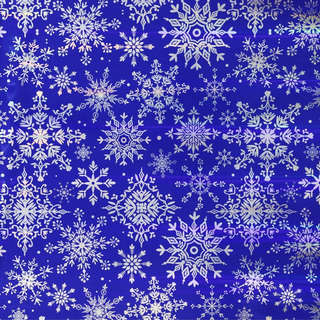 Пленка упаковочная 'Снежинки“, 50x70 см 3