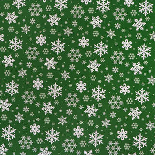 Пленка упаковочная новогодняя металлизированная, 35 мкм 'Снежинки“, 50x70 см 2