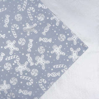 Плёнка упаковочная фольгированная «Сладости», 70x50 см 2